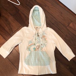 Roxy 3/4 sleeve jacket women’s size M